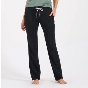 Vuori Halo Wide Leg Flare Drawstring Pants